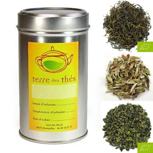 Coffret Thé Prestige: 3 de nos meilleurs thés à offrir