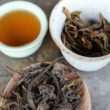 Thé puerh vert de Thaïlande en grande feuille