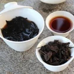 puerh shu Chine grandes feuilles